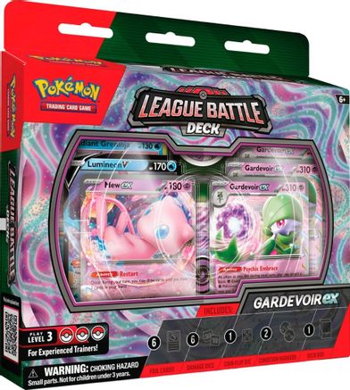 Pokemon League Battle Deck Gardevoir and Mew ex