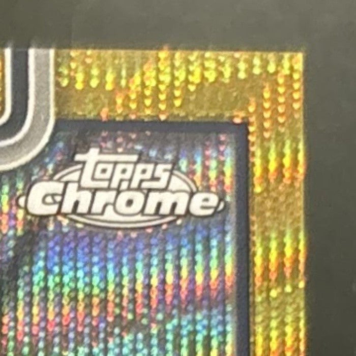 2025 Topps Chrome Dak Prescott Auto Gold Wave /50 #BA-DP Dallas Cowboys