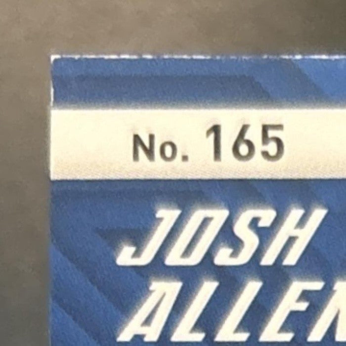 2018 Panini XR Josh Allen Orange 1/5 #165 MEM Auto RC Buffalo Bills
