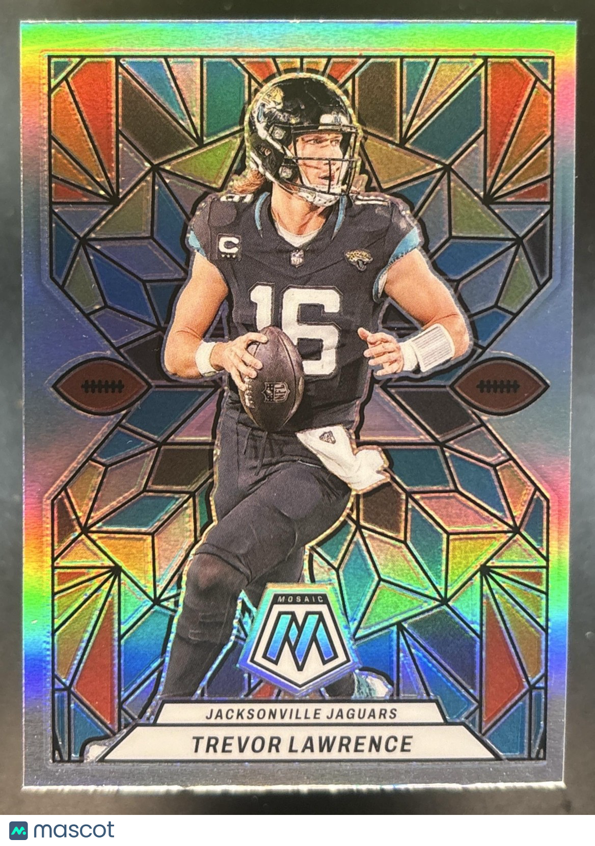 2024 Panini Mosaic Trevor Lawrence Stained Glass #SG-2 Jacksonville Jaguars