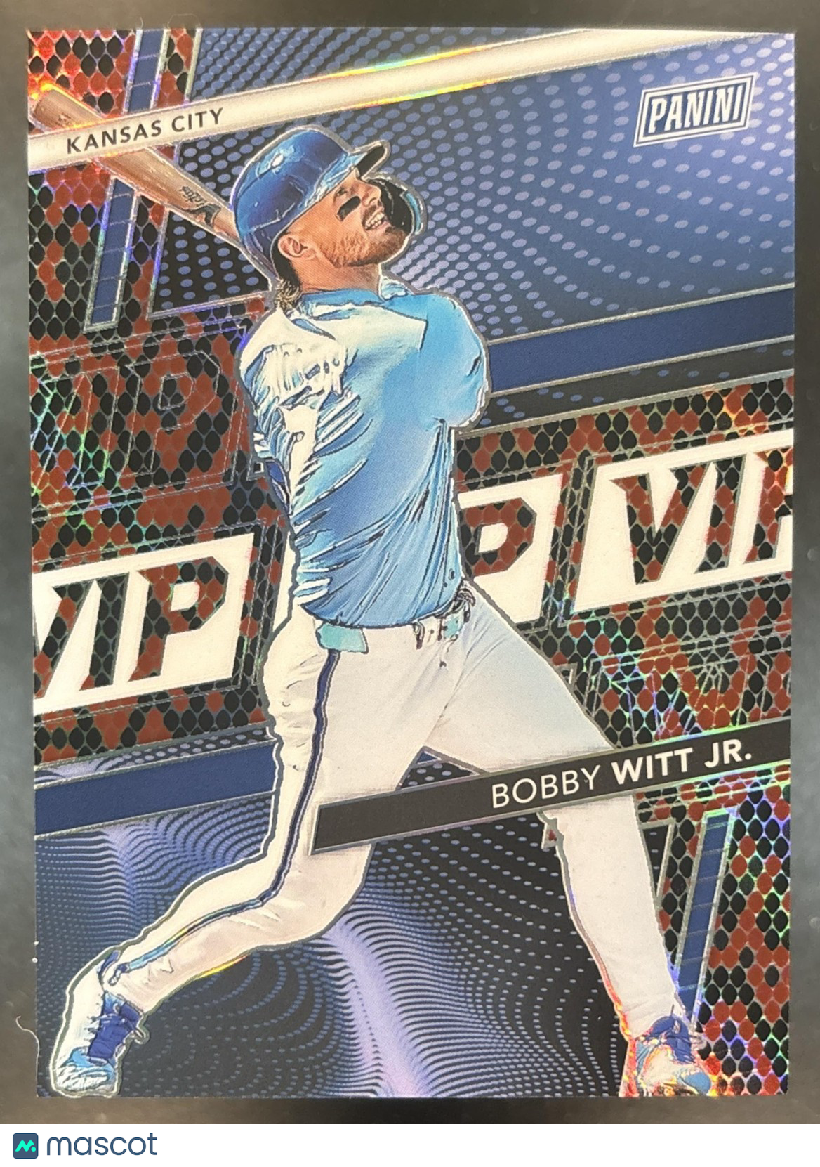 2026 Panini NSCC Bobby Witt Jr. Gold Pack VIP Snake Skin #BWJ