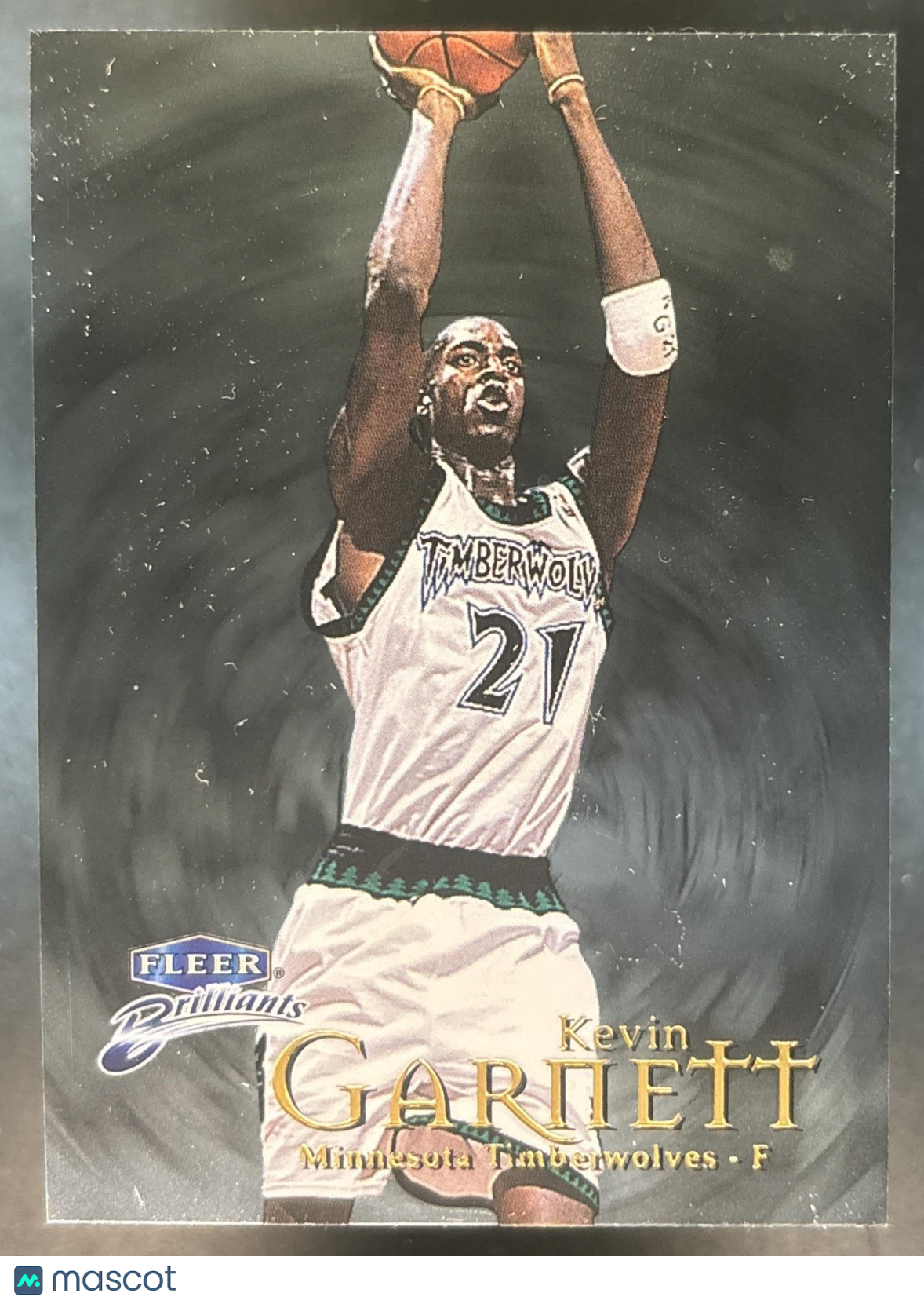 1998-99 Fleer Brilliants Kevin Garnett #80 Minnesota Timberwolves