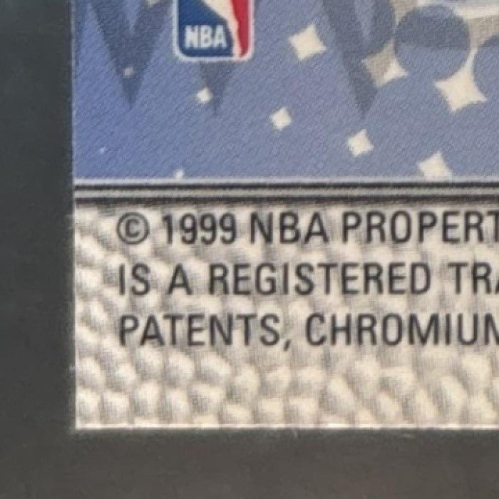 1999-00 Topps Finest Kevin Garnett #103 Minnesota Timberwolves