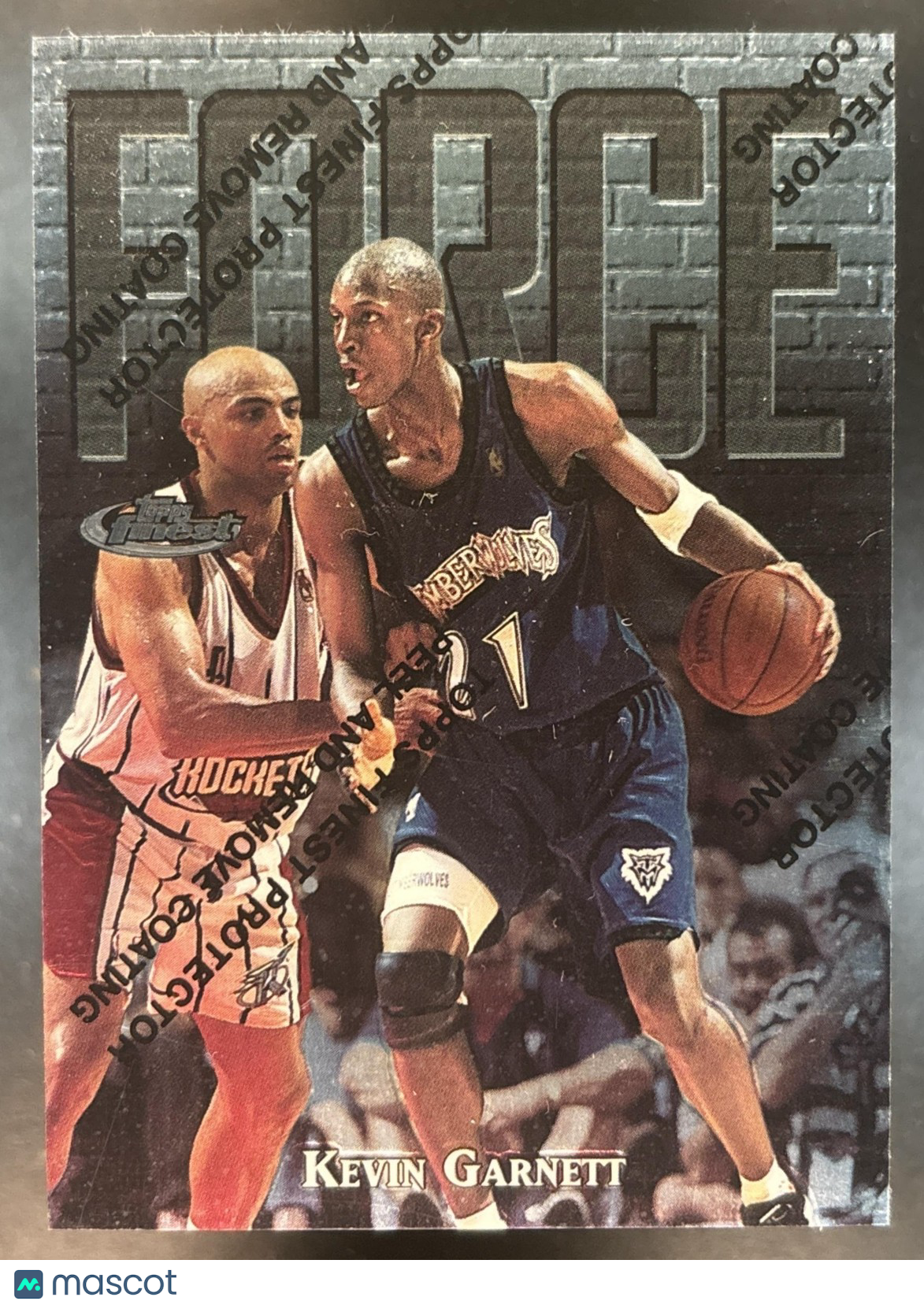 1997-98 Topps Finest Kevin Garnett #136 Silver Minnesota Timberwolves