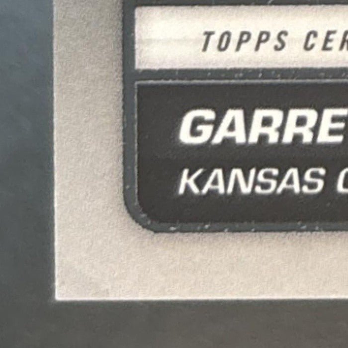 2026 Topps Garrett Nussmeier First Signatures #FFS-GN RC Auto Kansas City Chiefs