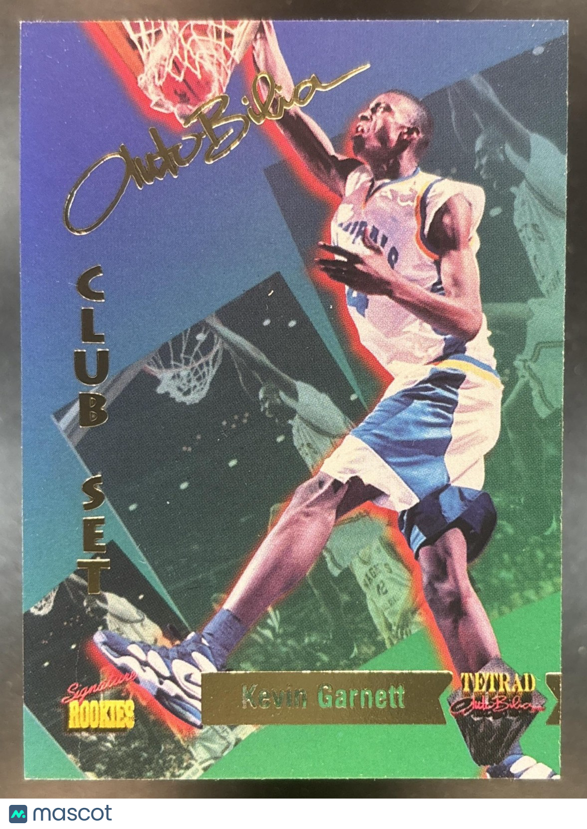 1995 Signature Rookies Tetrad Kevin Garnett SR Force #F21