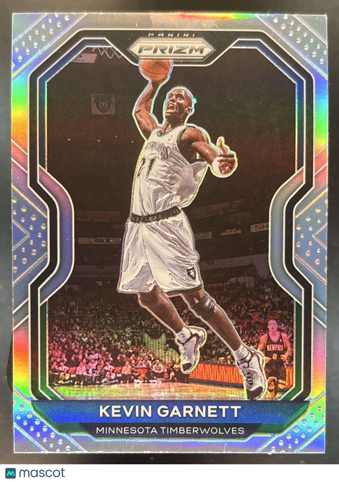 2020-21 Panini Prizm Kevin Garnett Silver Prizms #187 Minnesota Timberwolves