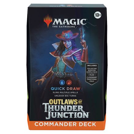 Magic the Gathering: Outlaws of Thunder Junction Commander - Quick Draw