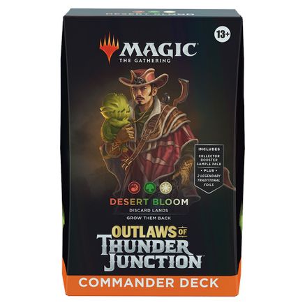 Magic the Gathering: Outlaws of Thunder Junction Commander - Desert Bloom