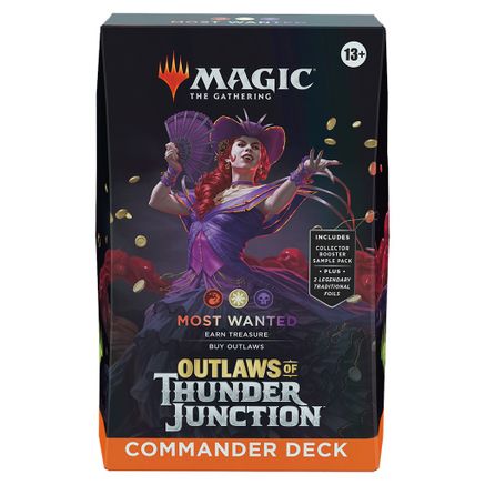Magic the Gathering: Outlaws of Thunder Junction Commander - Most Wanted