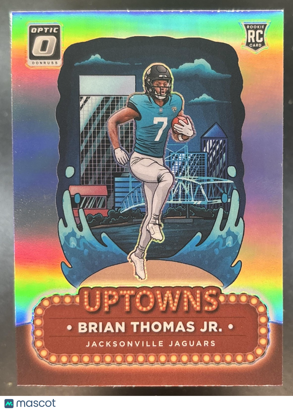 2024 Donruss Optic Brian Thomas Jr. Uptown #12 RC SSP Jacksonville Jaguars