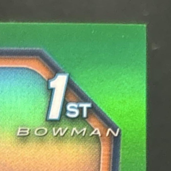 2026 Bowman Chrome Manuel Bolivar Auto Green /99 1st Prospect Detroit Tigers