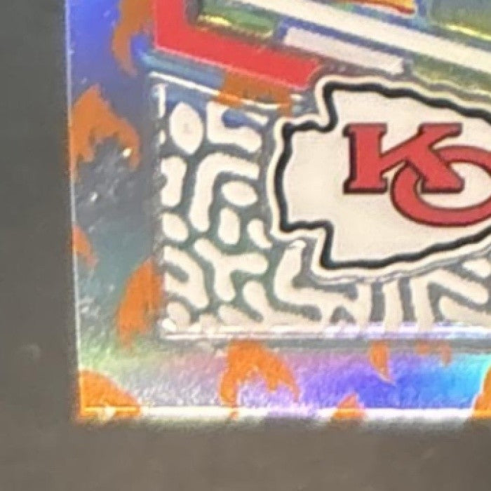 2023 Panini Donruss Optic Nick Bolton Fire Emoji Prizm #92 Kansas City Chiefs