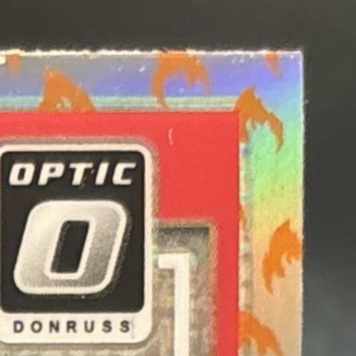 2023 Panini Donruss Optic Nick Bolton Fire Emoji Prizm #92 Kansas City Chiefs