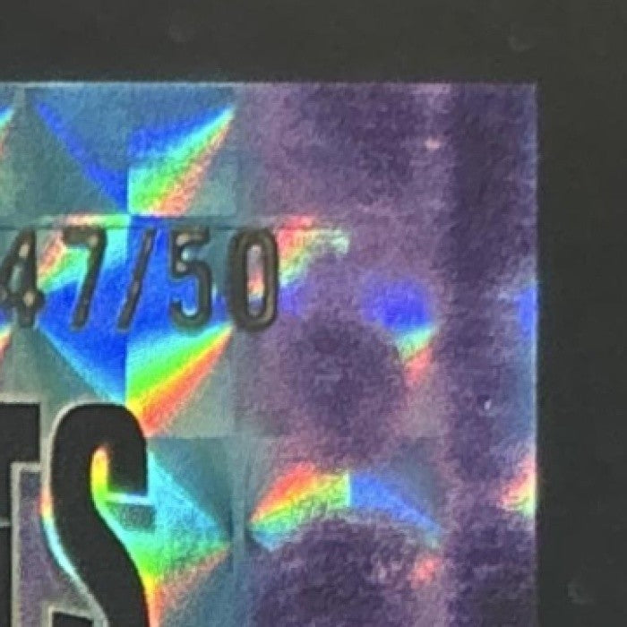 2025 Topps Finest Jevon Kearse Greats Auto Gold Geometric /50 Tennessee Titans