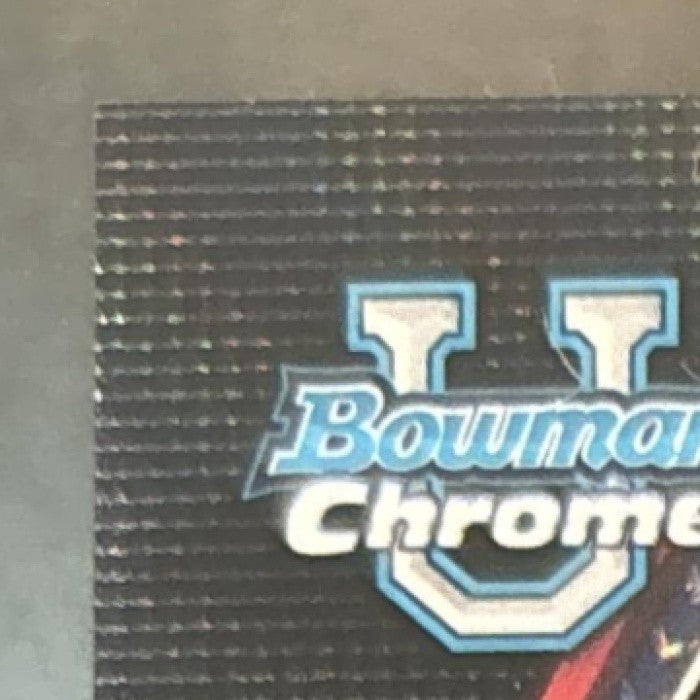 2024-25 Bowman Chrome University John Bol Prospect Auto Black Wave Refractor #31