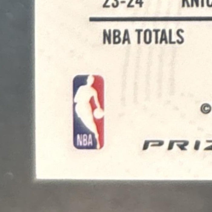 2023-24 Panini Prizm Deca Jalen Brunson Blue /149 #107 New York Knicks