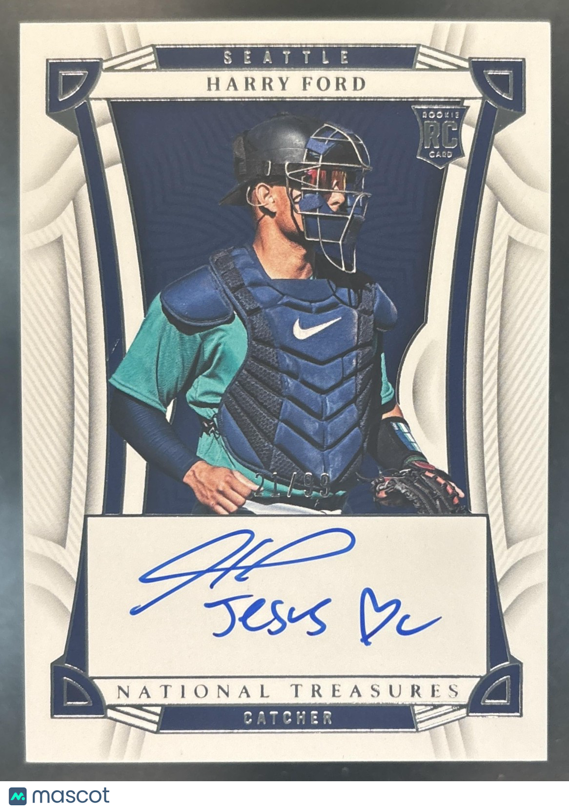 2024 National Treasures Harry Ford 2023 Baseball - Rookie Signatures /99 Auto