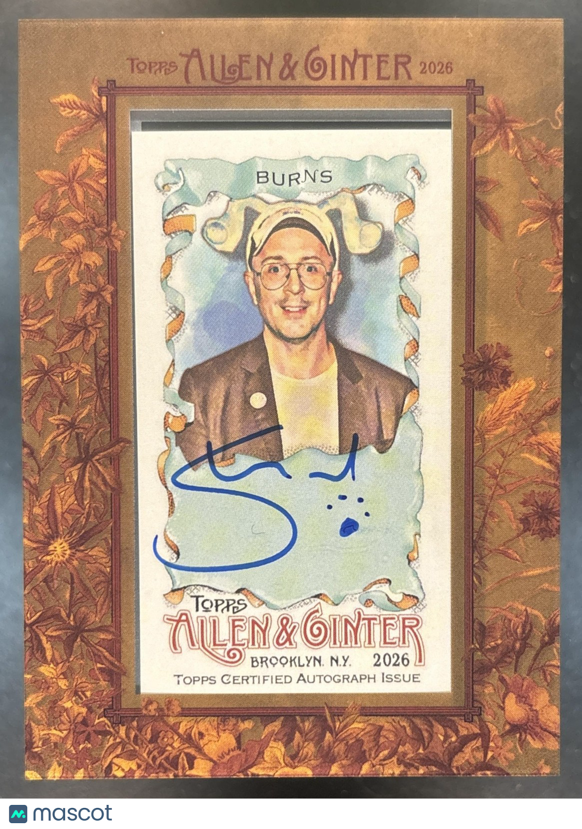 2026 Topps Allen & Ginter Steve Burns Mini Non-Baseball Auto #MA-STB