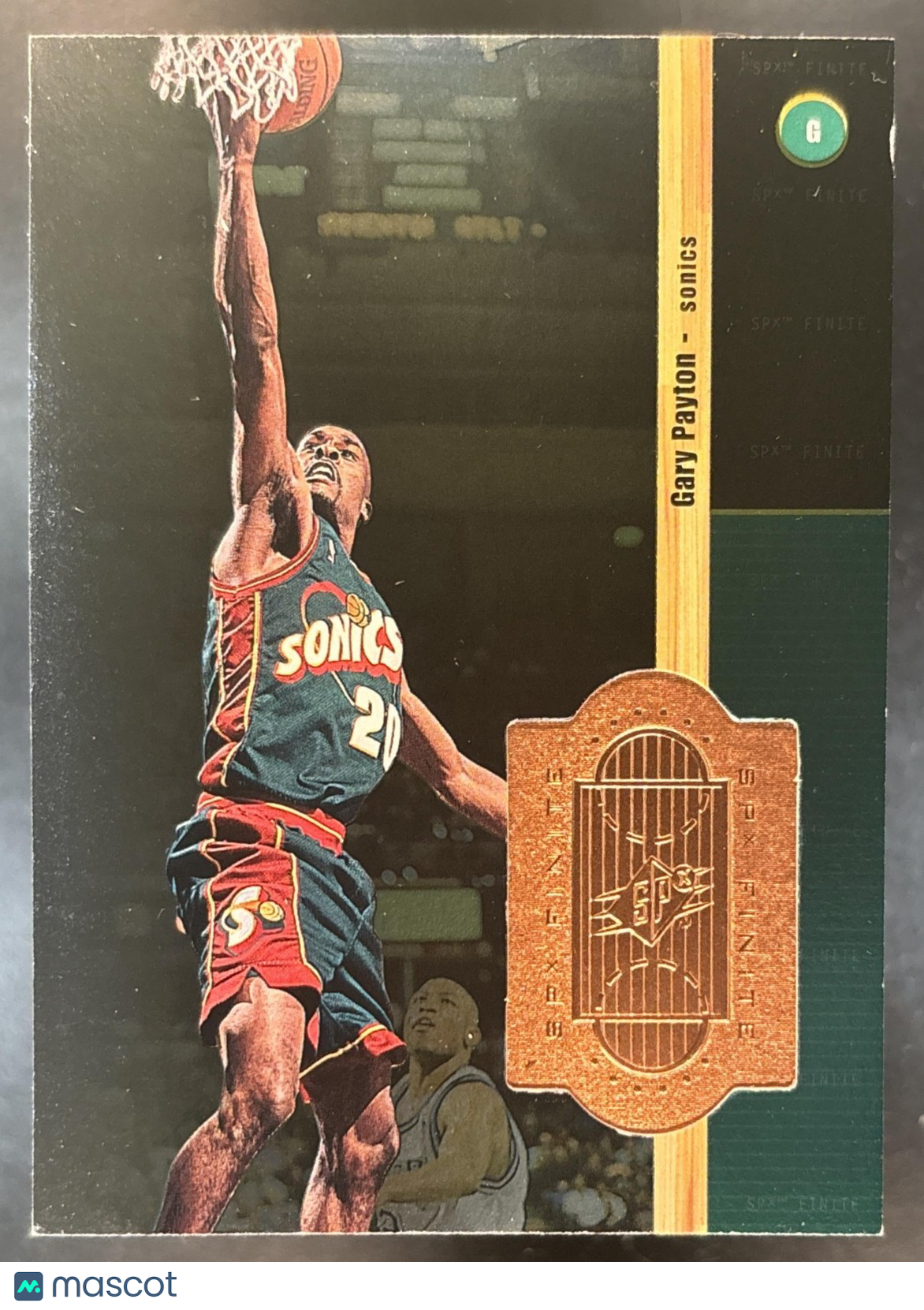 1998-99 SPx Finite Gary Payton /10000 #51 Seattle SuperSonics