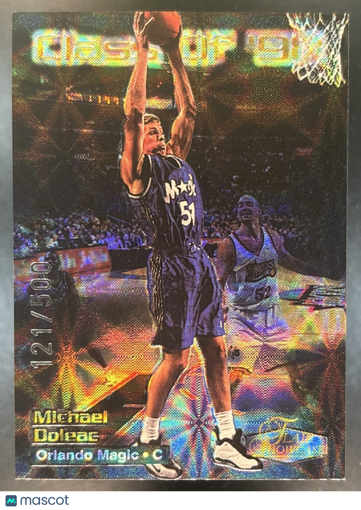 1998-99 Fleer Flair Showcase Michael Doleac Class of 98 /500 #12 RC Magic