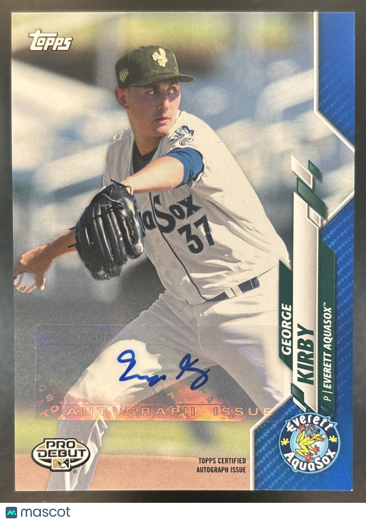 2020 Topps Pro Debut George Kirby Auto Blue /150 #PD-158