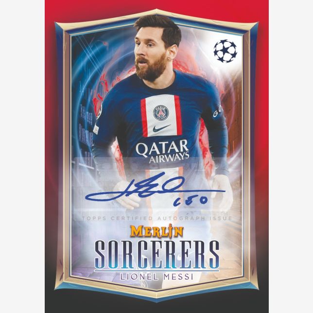 2023/24 Topps Chrome Merlin UEFA Club Competitions Soccer Hobby Box (1 Auto) Yamal Rookie Card?