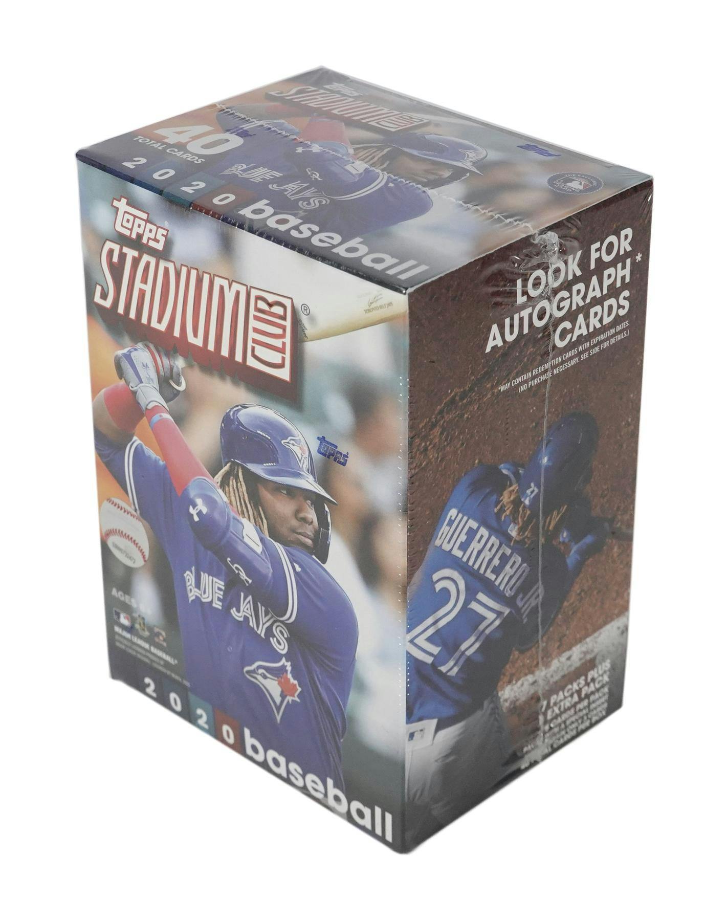 2020 Topps Stadium Club Baseball Blaster Box