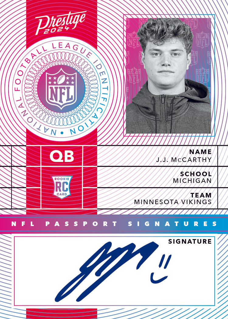 2024 Panini Prestige Hobby H2 Hybrid NFL Football Box (Galaxy Parallels / NIL Inserts)