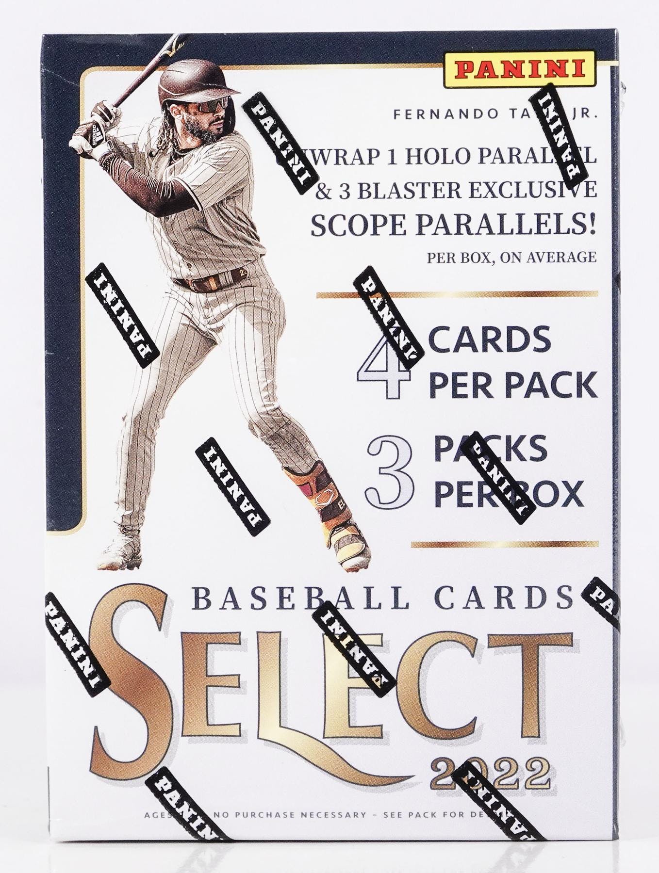 2022 Panini Select Baseball Blaster Box 3-Pack Blaster Box