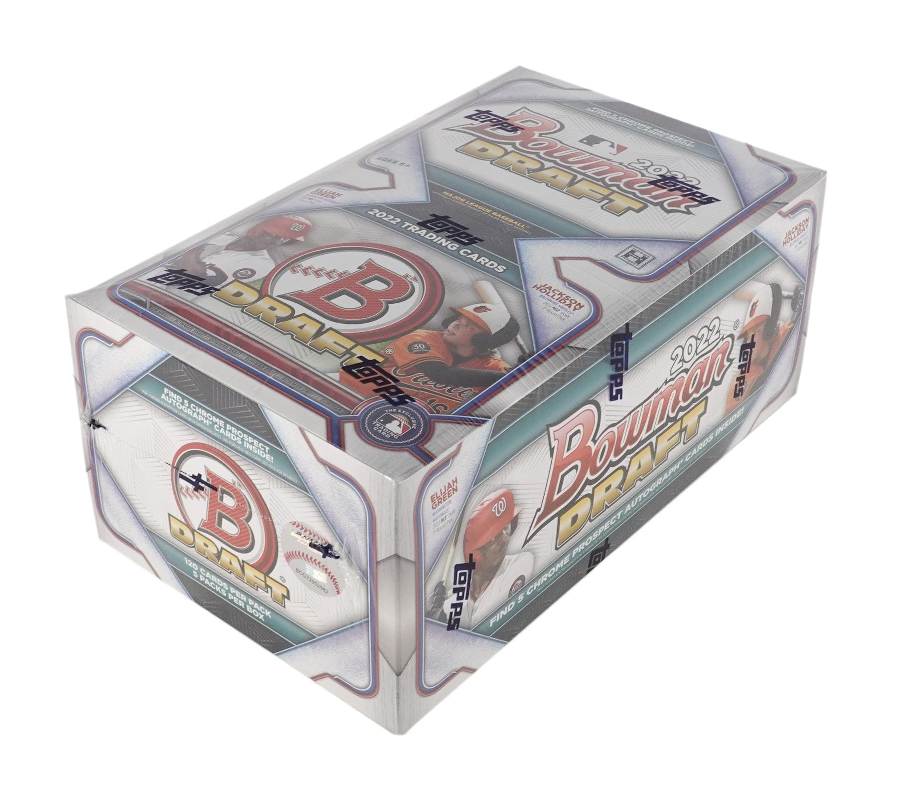 2022 Bowman Draft Baseball Super Jumbo AUTOGRAPH PACK (120 Cards/Pack) (Jackson Holliday / Elly De La Cruz ??)