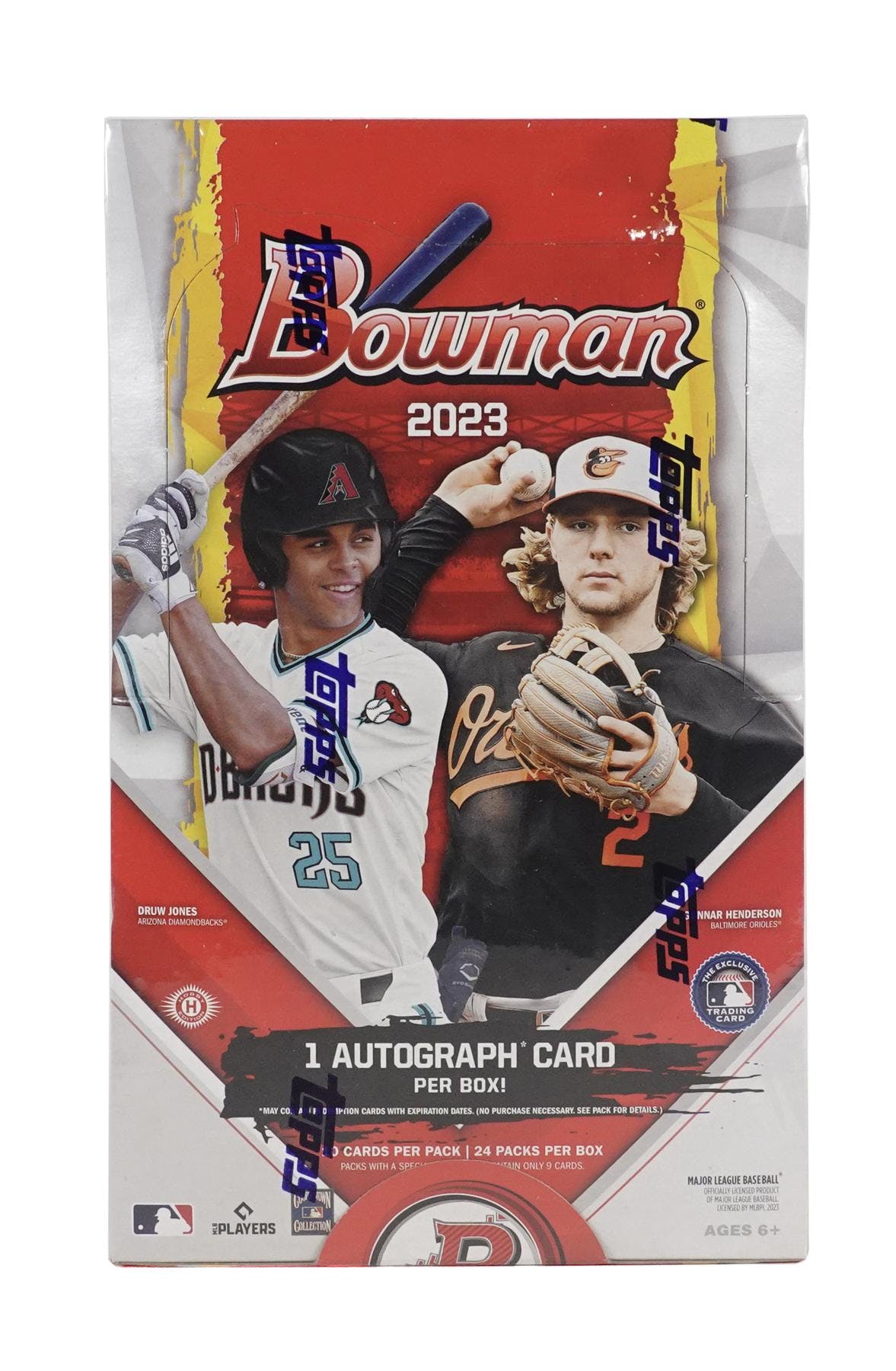  2023 Bowman Chrome Baseball HTA Choice Box 3 Autograph