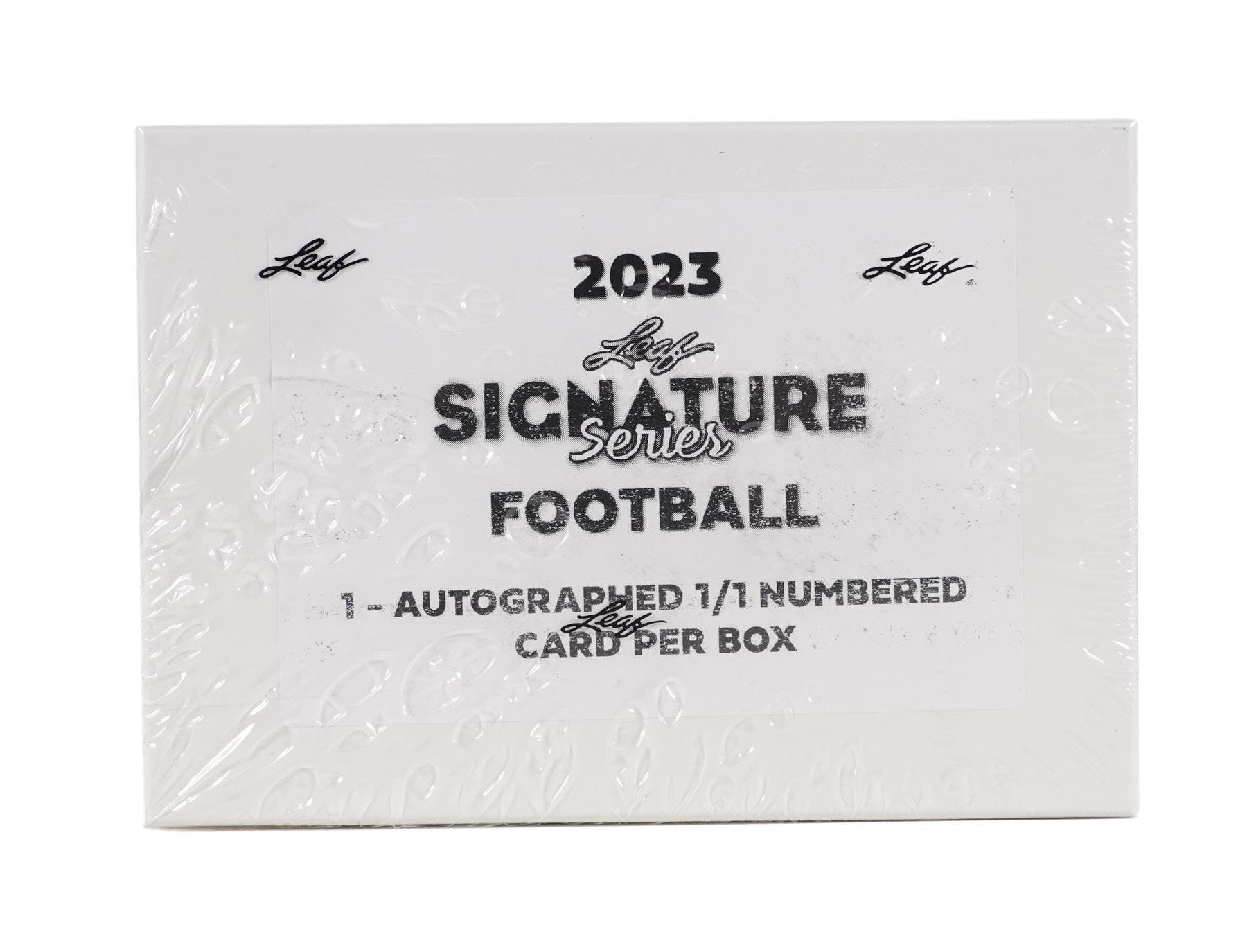 2023 FOOTBALL - LEAF SIGNATURE DRAFT BLASTER BOX