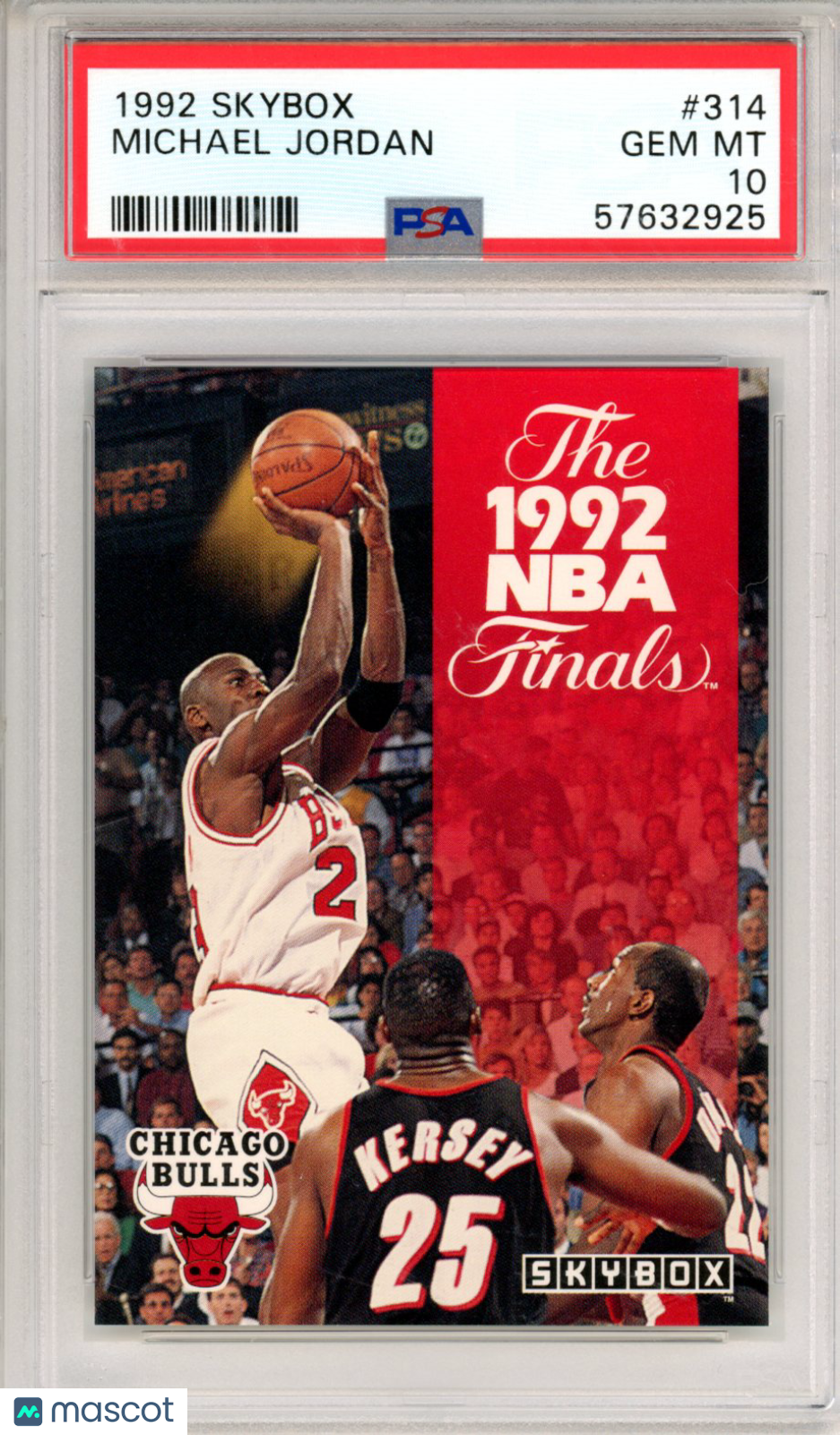 1992 Skybox Michael Jordan #314 PSA 10