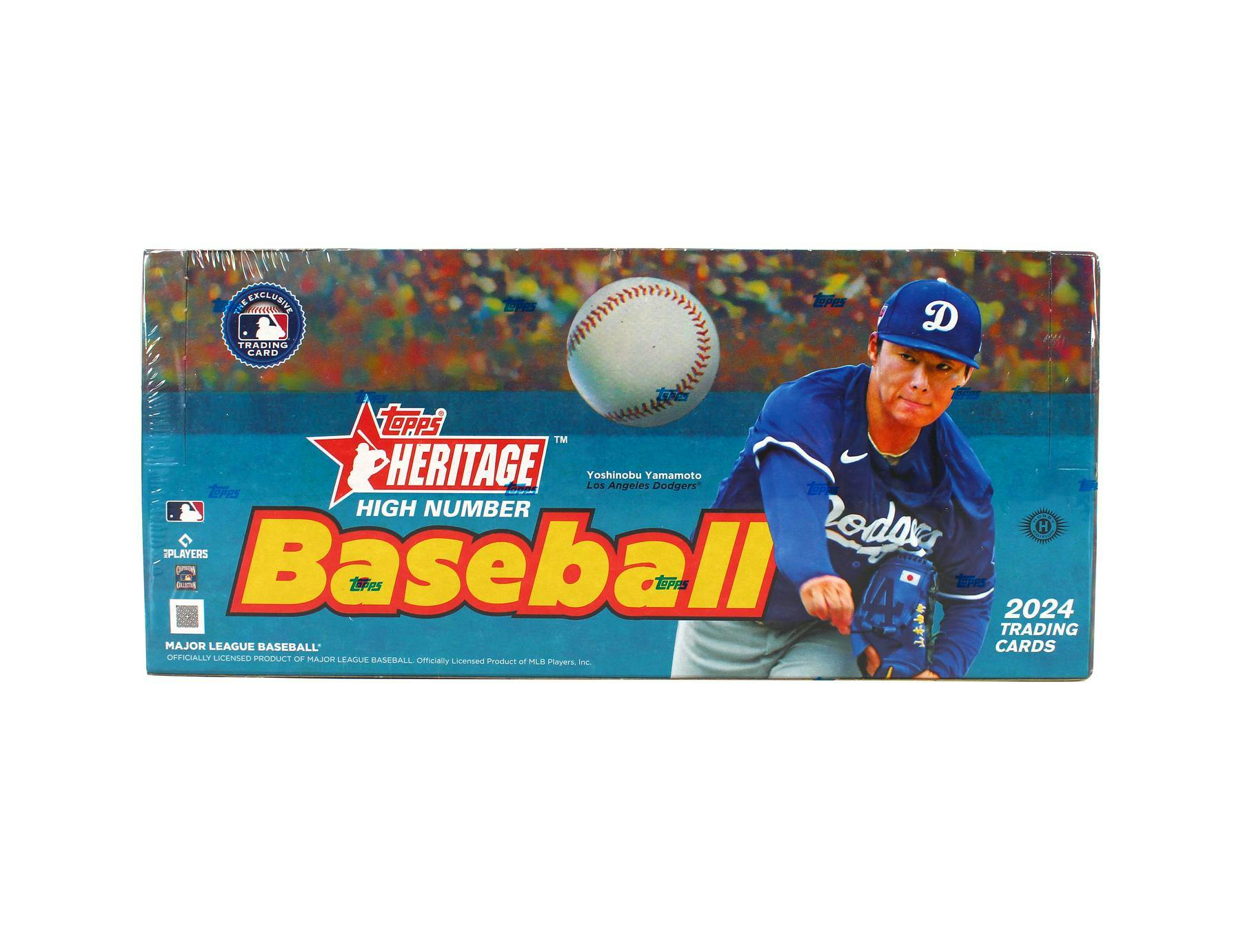 2024 Topps Heritage High Number Baseball Hobby Box (1 Auto or Relic)