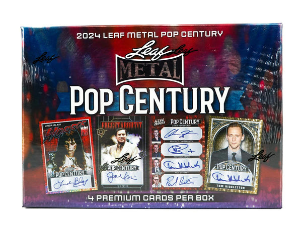 2024 Leaf Metal Pop Century Hobby Box (4 Premiun Hits)