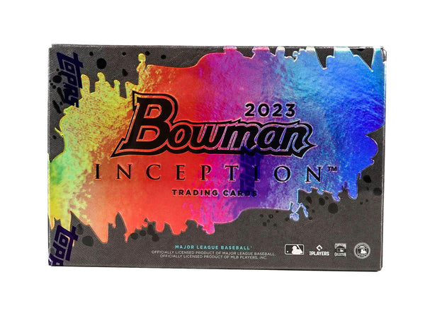 2023 Bowman Inception Baseball Hobby Box (2 Autos/Box)