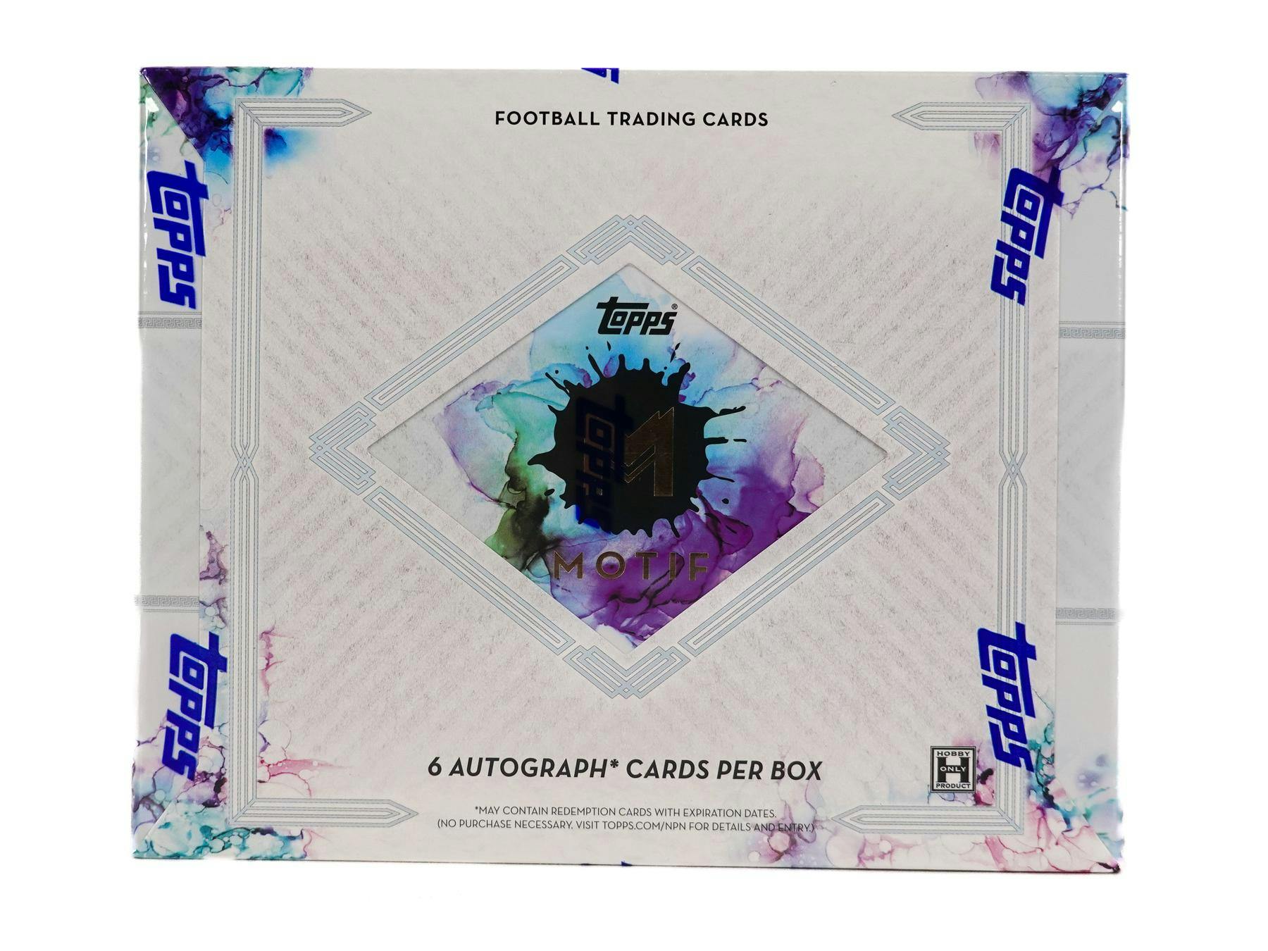 LIMITED 2023 Topps Motif Football Hobby Box (6 Autographs / Box)