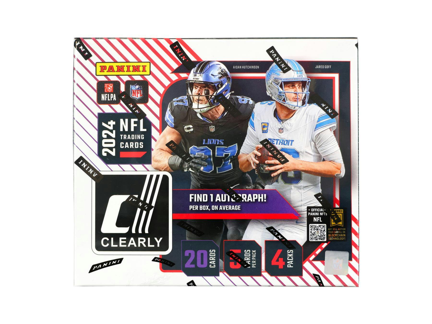 2024 Panini Clearly Donruss Football Hobby Box (1 Auto) Downtown / New Downtown Legends Hunting?