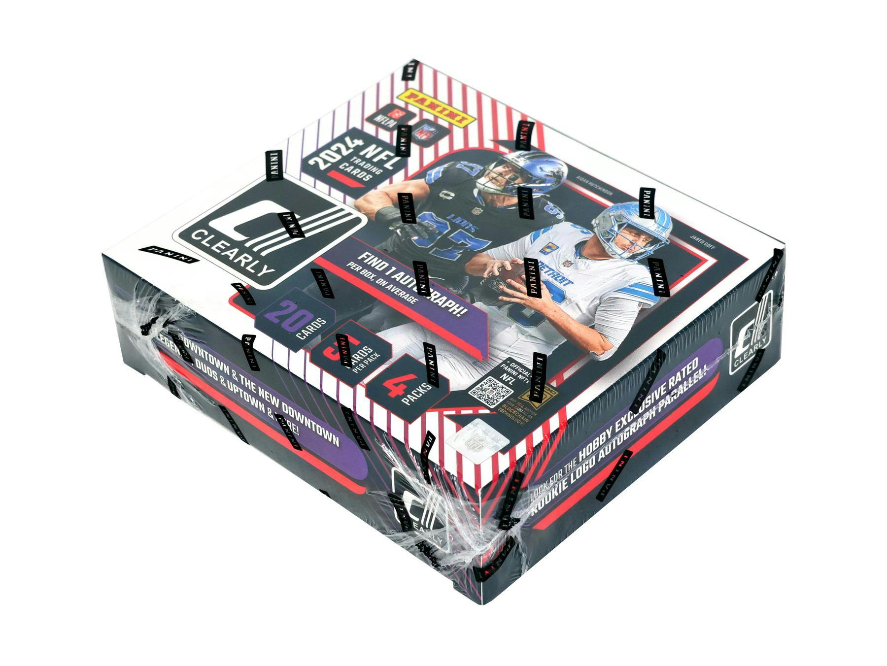 2024 Panini Clearly Donruss Football Hobby Box (1 Auto) Downtown / New Downtown Legends Hunting?