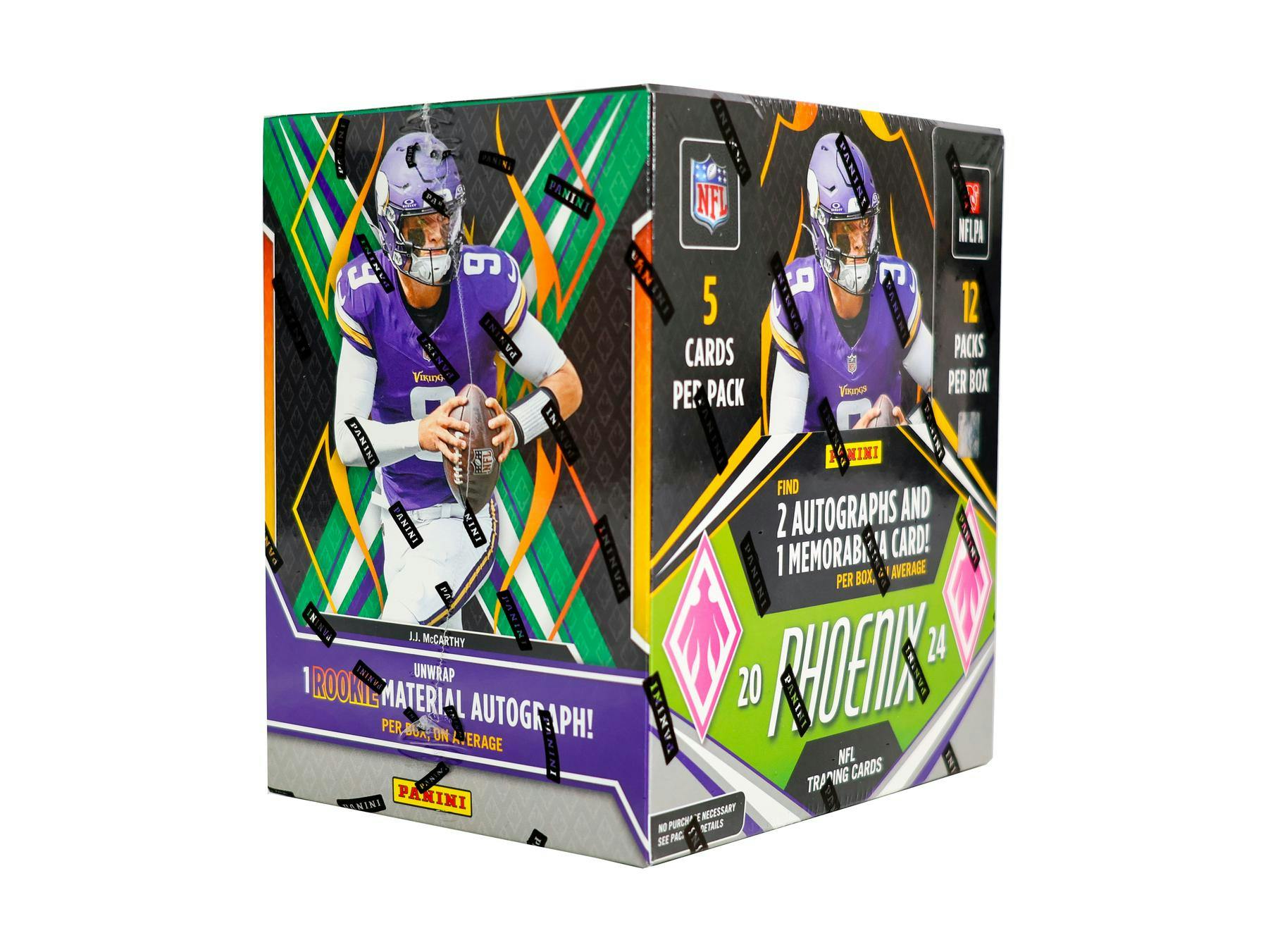 2024 Panini Phoenix Football Hobby Box (2 Autos / 1 Mem)