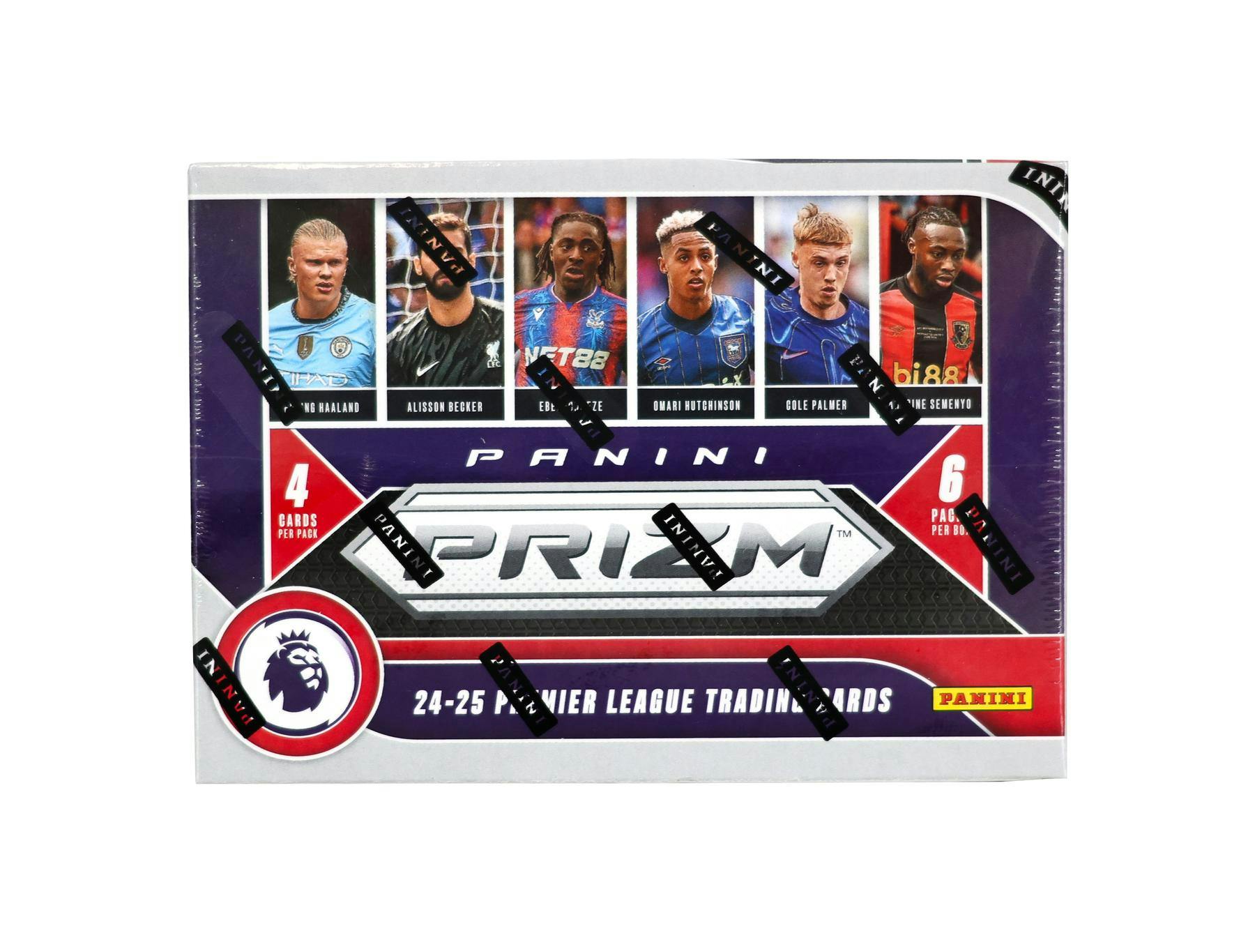 Hobby 2024/25 Panini Prizm Premier League EPL Soccer Hobby Blaster Box (Blue / Orange Inserts)