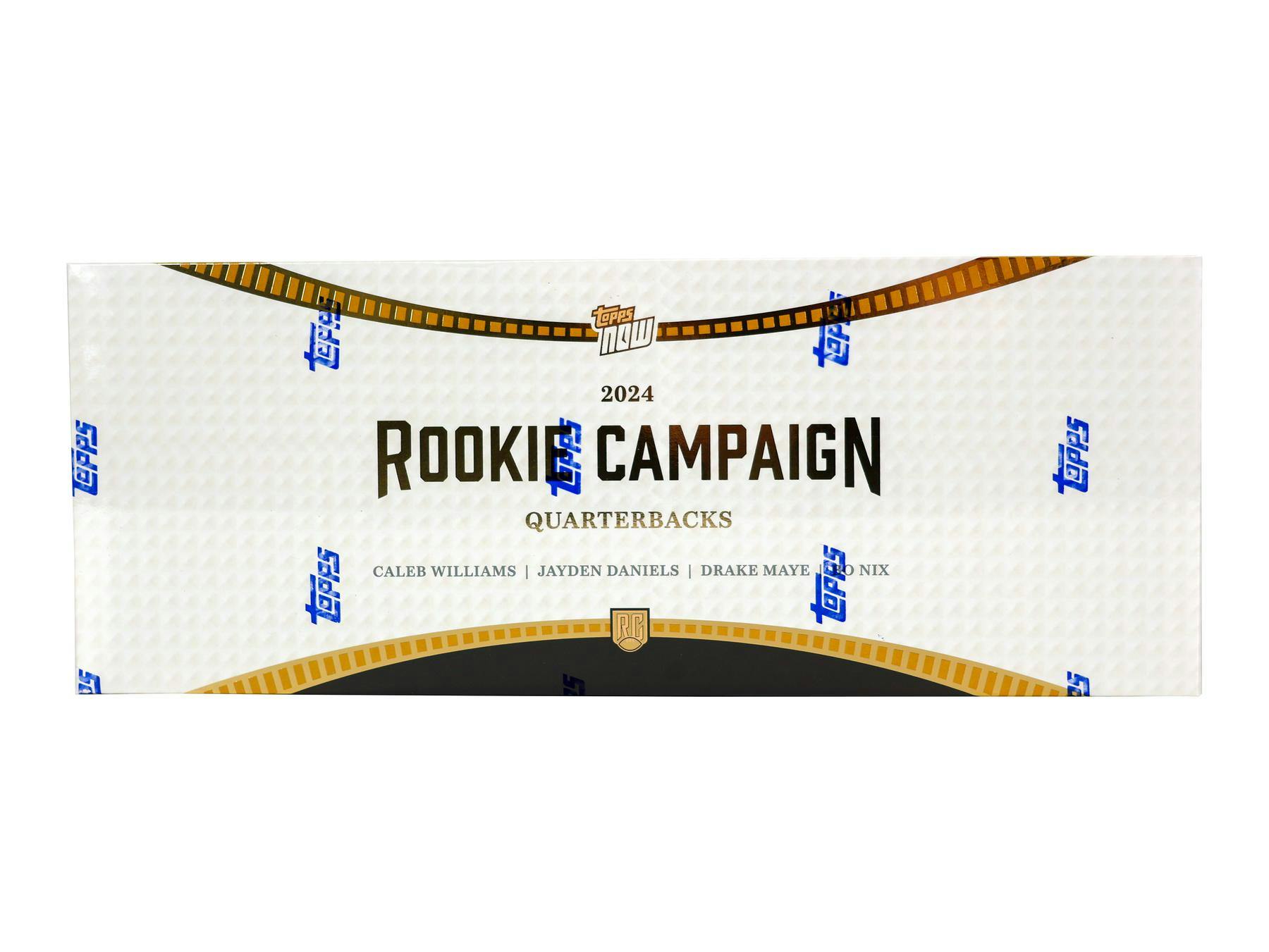 2024 Topps NOW Rookie Campaign Quarterbacks Football Box (1 Auto)