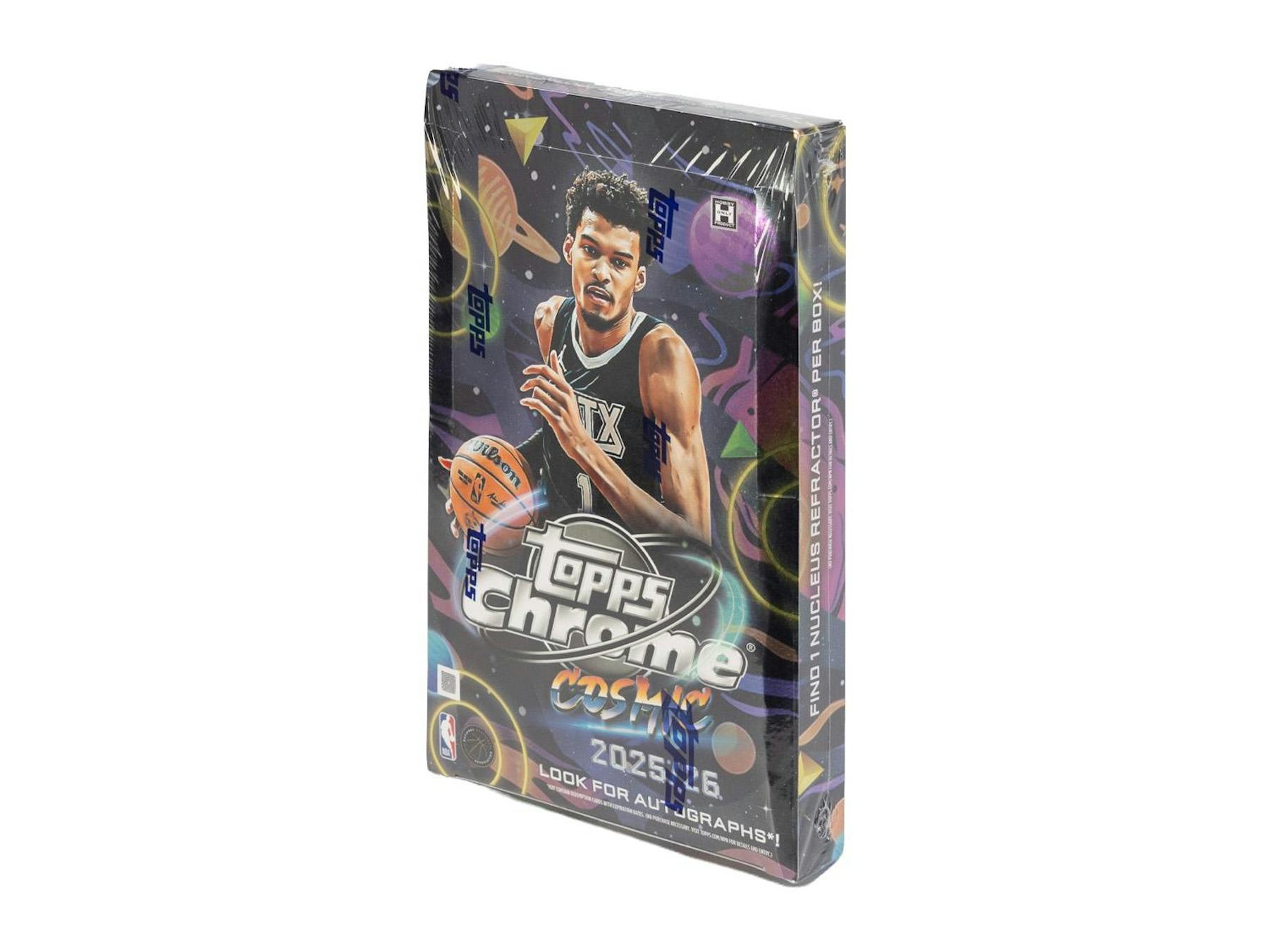 One (1) Pack of 2025/26 Topps Cosmic Chrome Basketball Hobby Packs