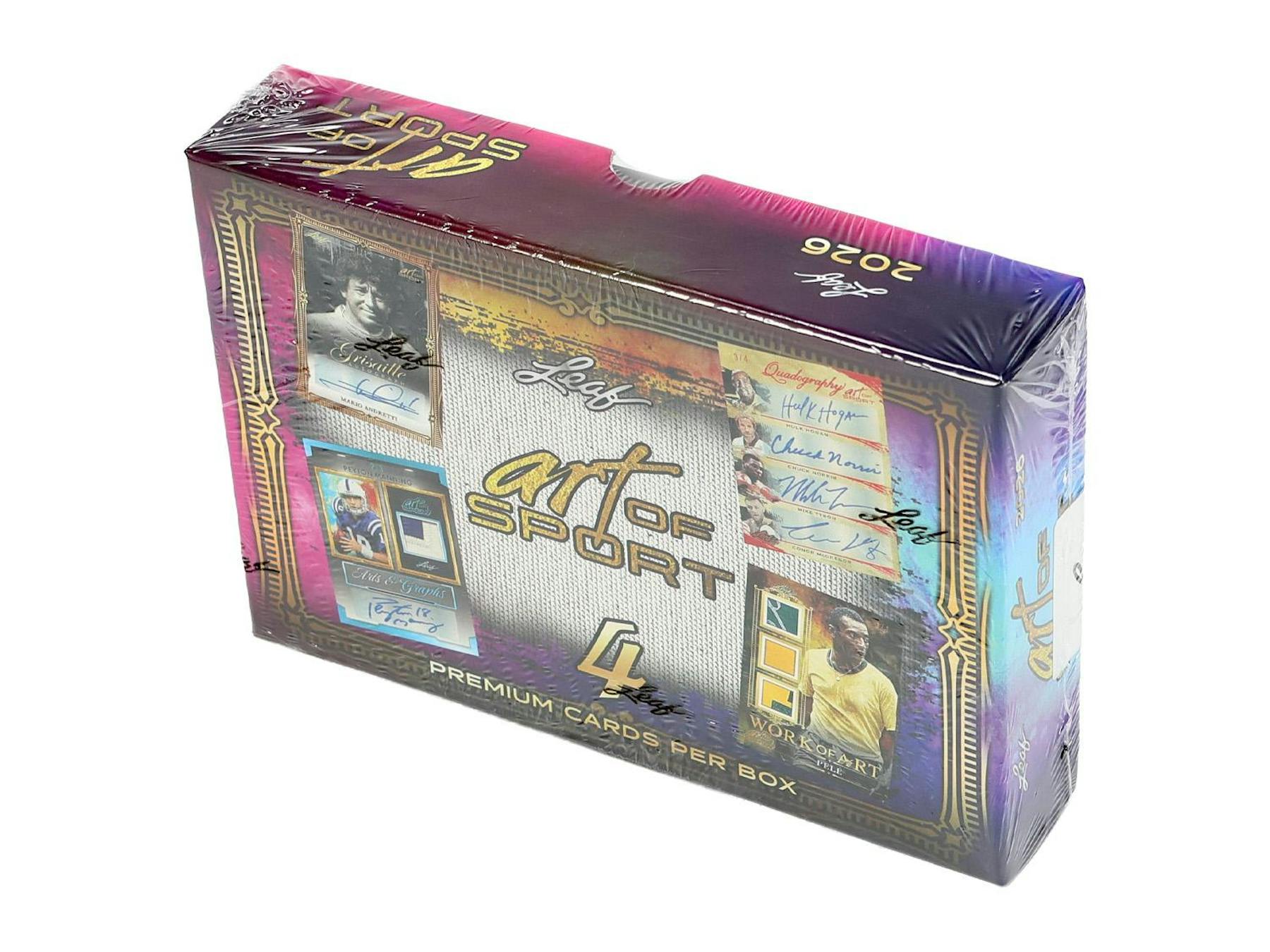 2026 Leaf Art of Sport Hobby Box (4 Premium Hits)