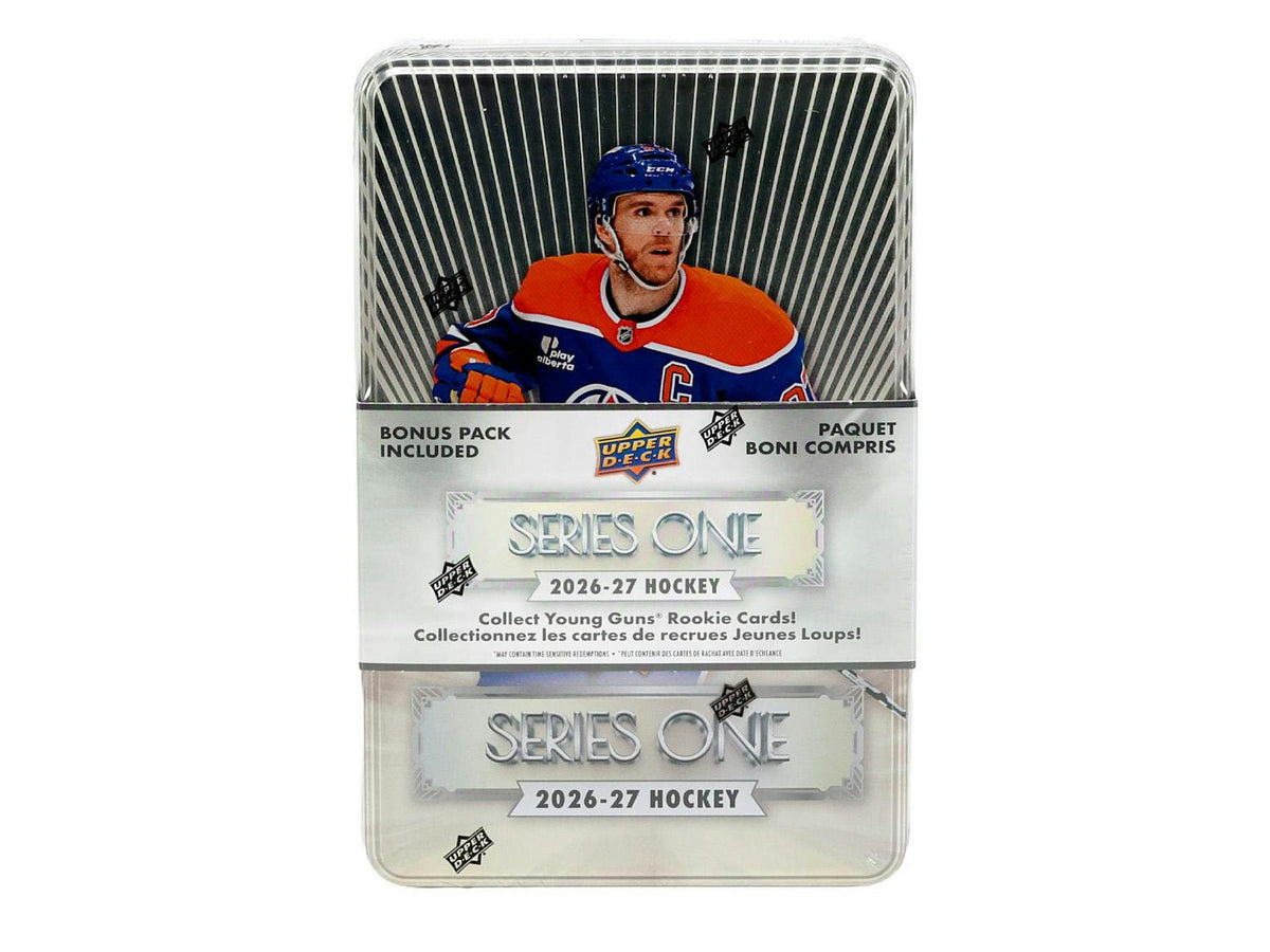 2026/27 Upper Deck Series 1 Hockey Tin (Box) Bonus Dazzler Pack