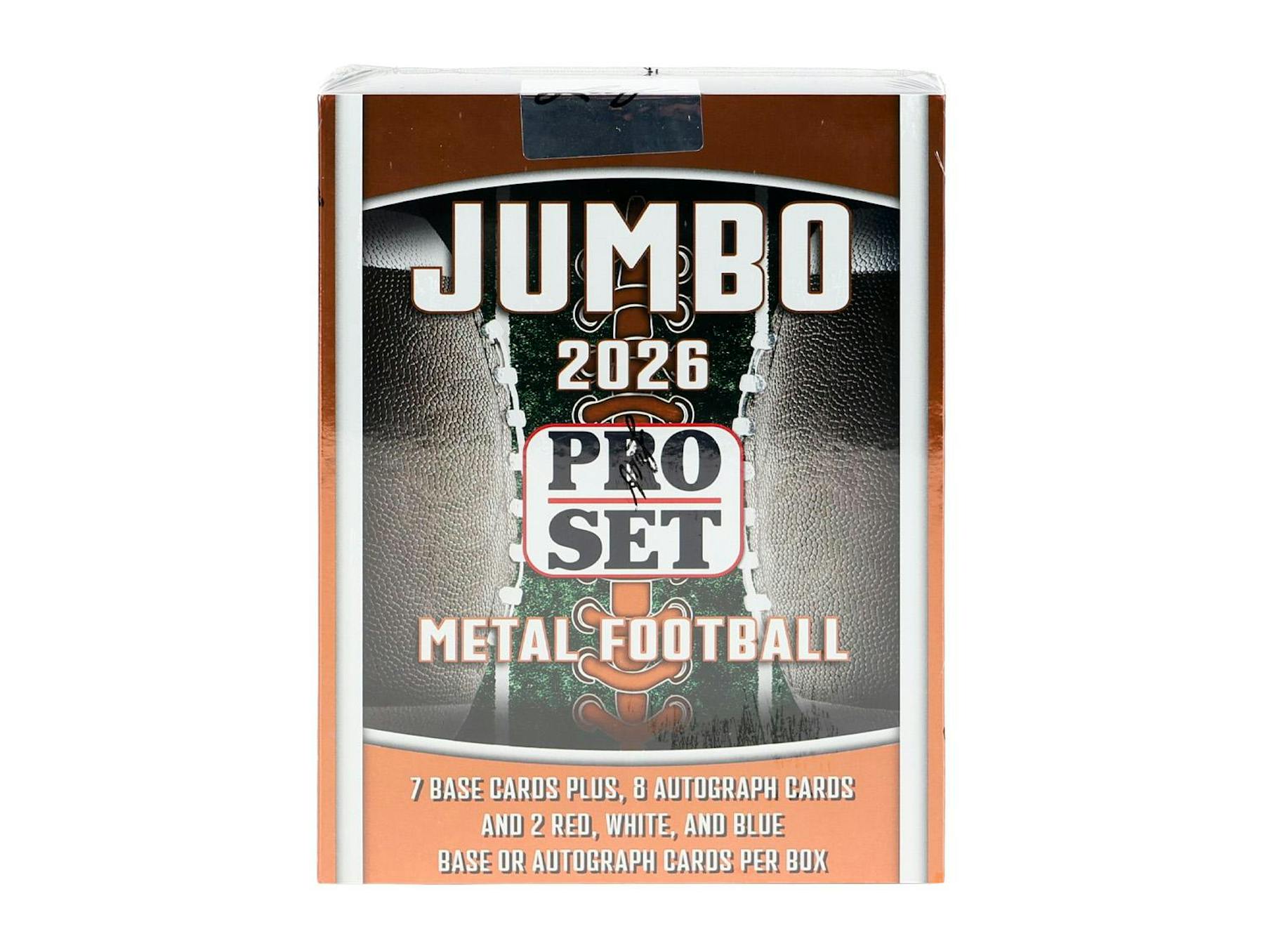 2025 Leaf Metal Football Hobby Box (4 + 1 Hobby Auto)