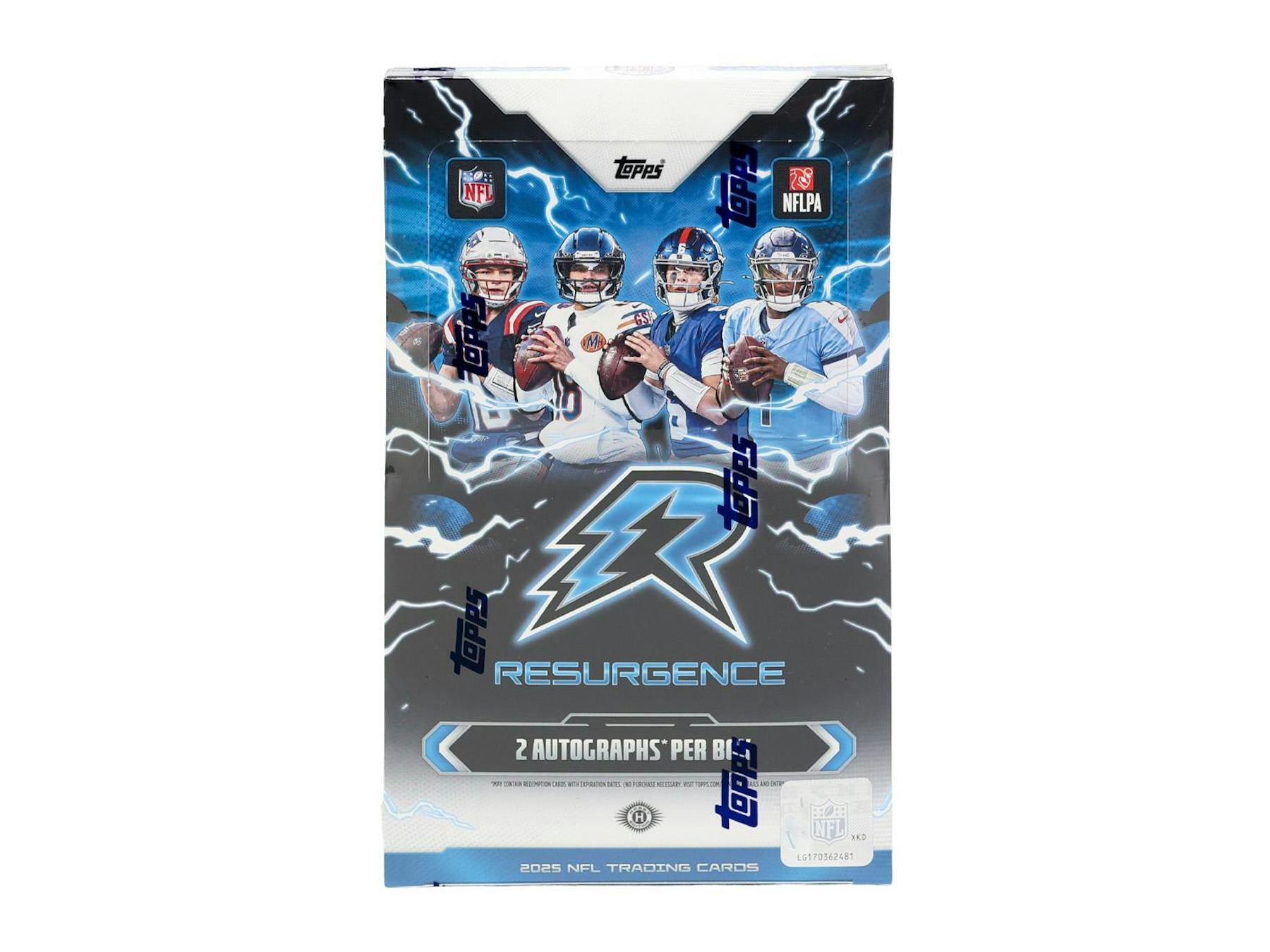 2025 Topps Resurgence Football Hobby Box (2 Autos)