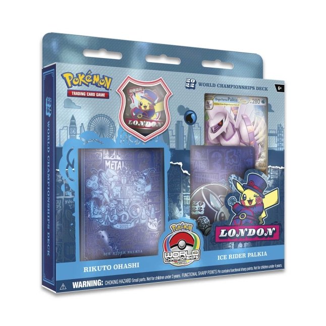 2022 Pokmon World Championships Deck (Rikuto Ohashi, Ice Rider Palkia 2022 Pokmon World Championships Deck (Rikuto Ohashi, Ice Rider Palkia