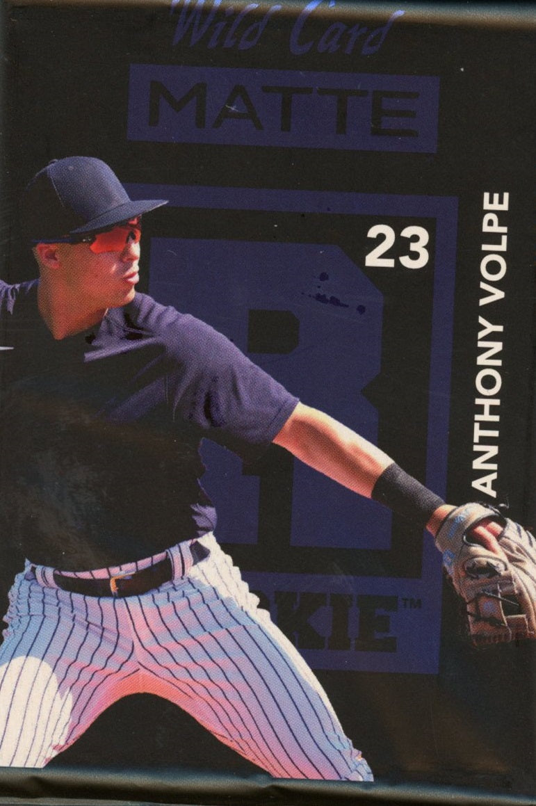 2023 Wild Card Matte Guaranteed Encased Rookie Card Anthony Volpe RC